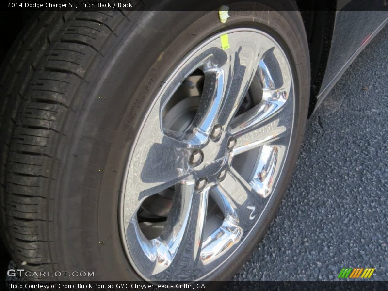 Pitch Black / Black 2014 Dodge Charger SE