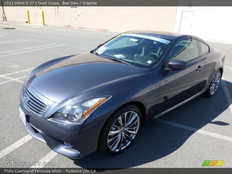 Blue Slate / Graphite 2011 Infiniti G 37 S Sport Coupe
