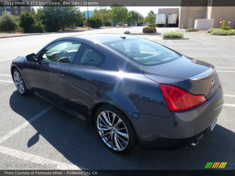 Blue Slate / Graphite 2011 Infiniti G 37 S Sport Coupe