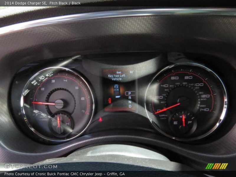 Pitch Black / Black 2014 Dodge Charger SE