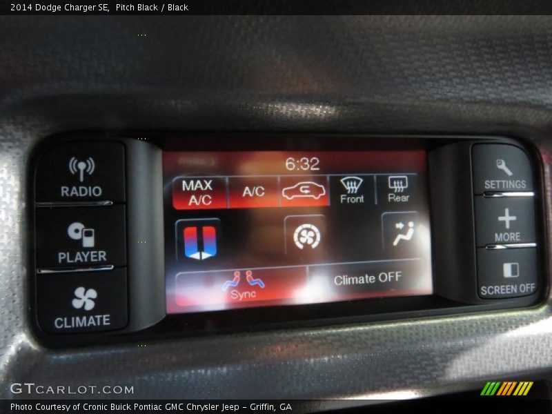 Pitch Black / Black 2014 Dodge Charger SE