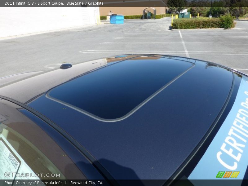 Blue Slate / Graphite 2011 Infiniti G 37 S Sport Coupe