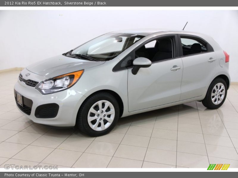 Silverstone Beige / Black 2012 Kia Rio Rio5 EX Hatchback