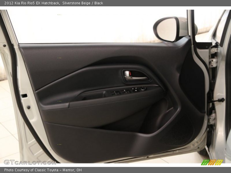 Silverstone Beige / Black 2012 Kia Rio Rio5 EX Hatchback