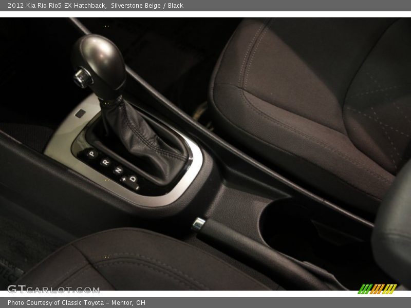 Silverstone Beige / Black 2012 Kia Rio Rio5 EX Hatchback