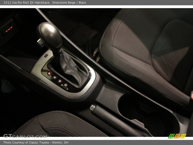 Silverstone Beige / Black 2012 Kia Rio Rio5 EX Hatchback