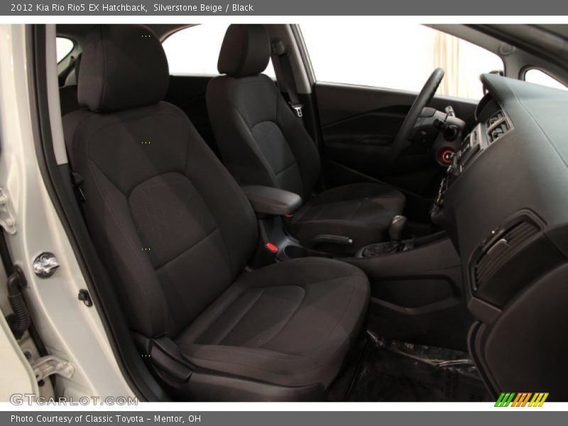 Silverstone Beige / Black 2012 Kia Rio Rio5 EX Hatchback