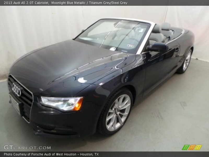 Front 3/4 View of 2013 A5 2.0T Cabriolet