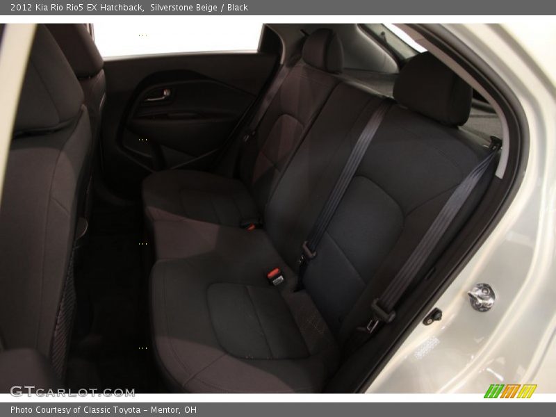 Silverstone Beige / Black 2012 Kia Rio Rio5 EX Hatchback