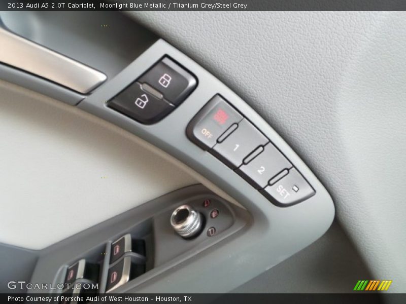 Controls of 2013 A5 2.0T Cabriolet