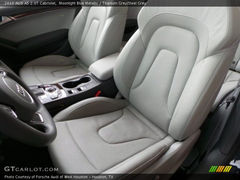 Front Seat of 2013 A5 2.0T Cabriolet