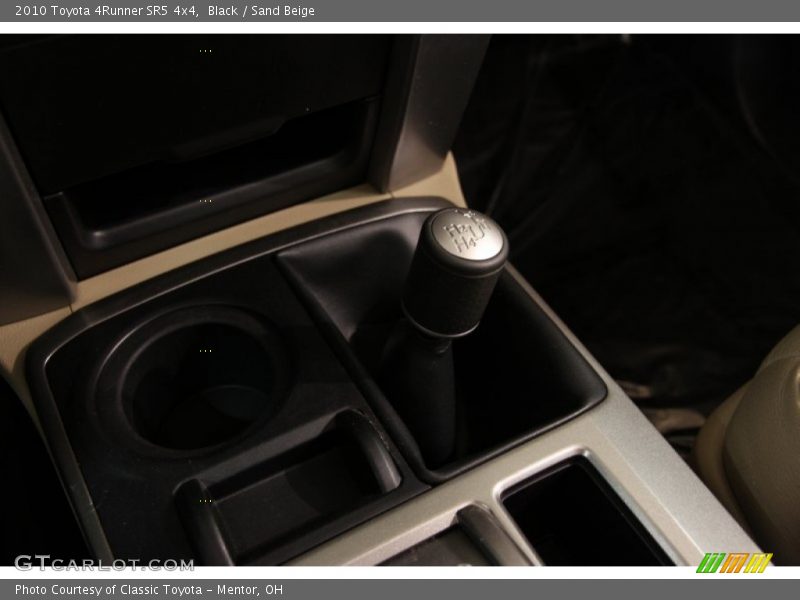Black / Sand Beige 2010 Toyota 4Runner SR5 4x4