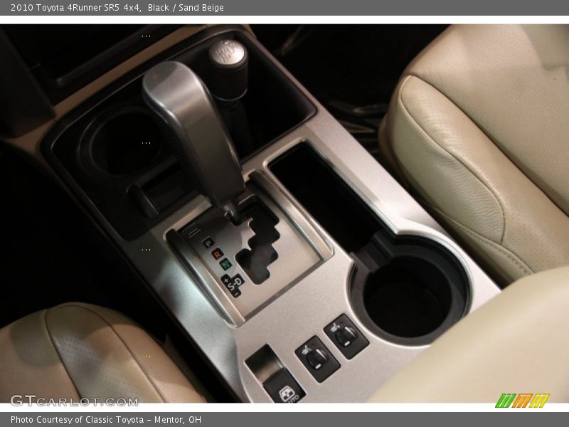 Black / Sand Beige 2010 Toyota 4Runner SR5 4x4