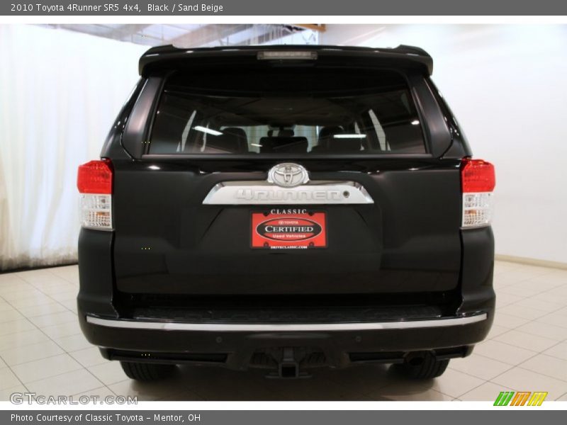 Black / Sand Beige 2010 Toyota 4Runner SR5 4x4