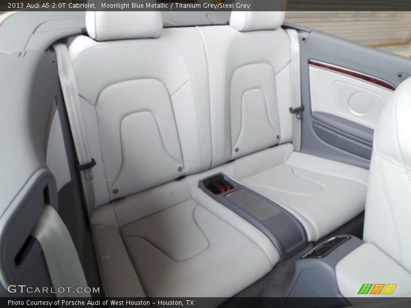 Rear Seat of 2013 A5 2.0T Cabriolet