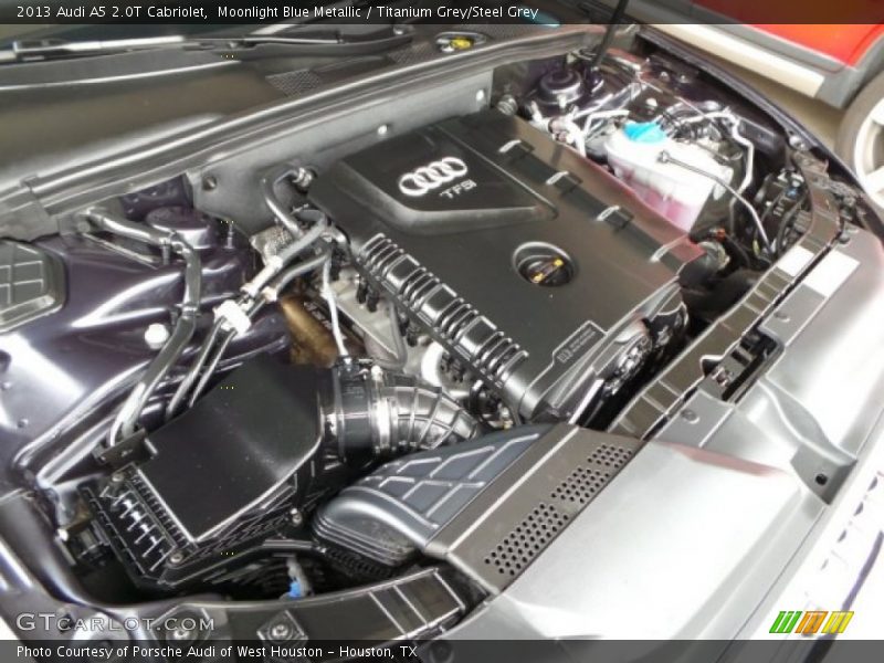  2013 A5 2.0T Cabriolet Engine - 2.0 Liter FSI Turbocharged DOHC 16-Valve VVT 4 Cylinder