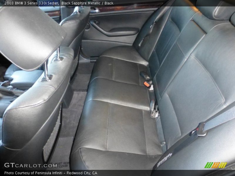 Black Sapphire Metallic / Black 2003 BMW 3 Series 330i Sedan
