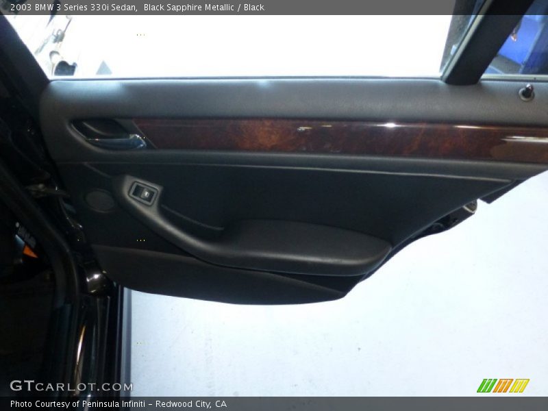 Black Sapphire Metallic / Black 2003 BMW 3 Series 330i Sedan
