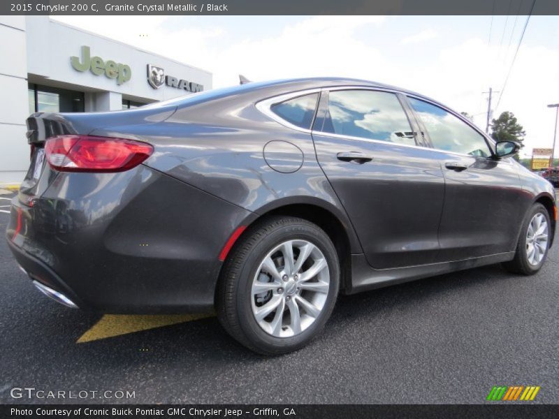 Granite Crystal Metallic / Black 2015 Chrysler 200 C