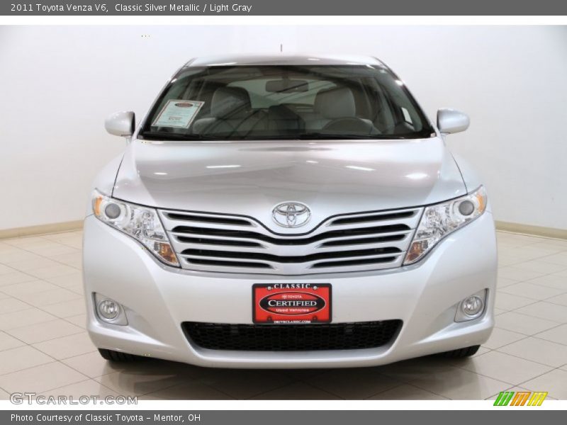 Classic Silver Metallic / Light Gray 2011 Toyota Venza V6