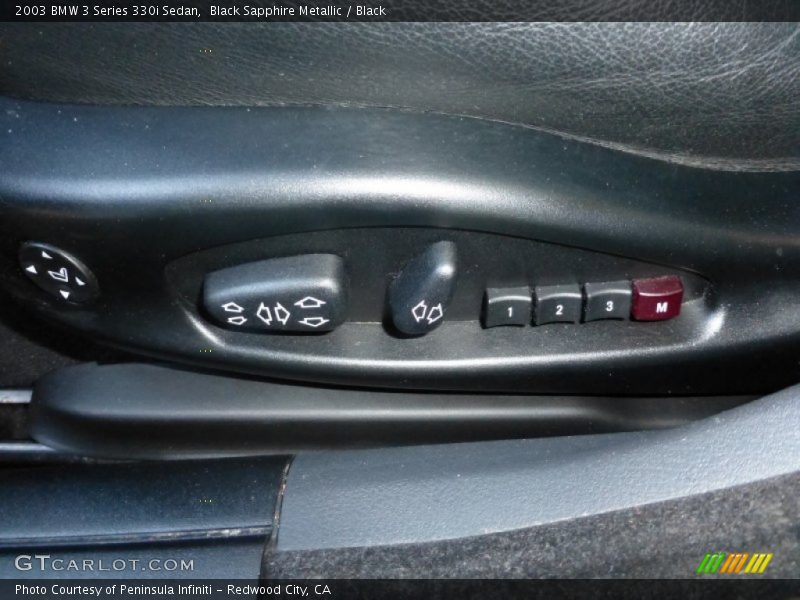 Black Sapphire Metallic / Black 2003 BMW 3 Series 330i Sedan