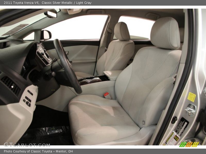 Classic Silver Metallic / Light Gray 2011 Toyota Venza V6