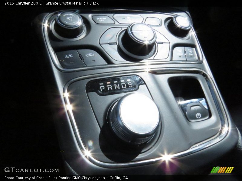 Granite Crystal Metallic / Black 2015 Chrysler 200 C