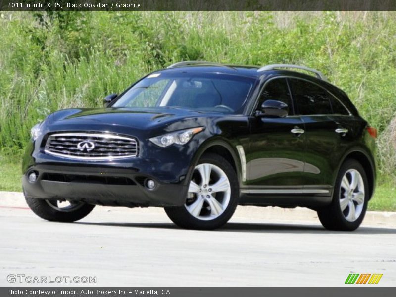 Black Obsidian / Graphite 2011 Infiniti FX 35