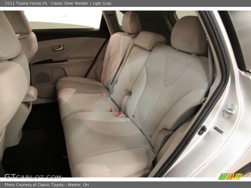 Classic Silver Metallic / Light Gray 2011 Toyota Venza V6