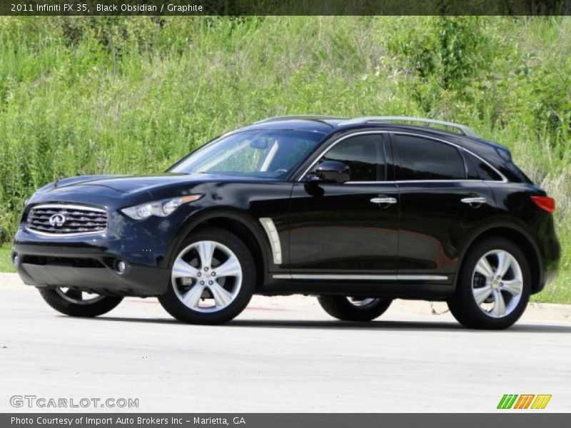 Black Obsidian / Graphite 2011 Infiniti FX 35