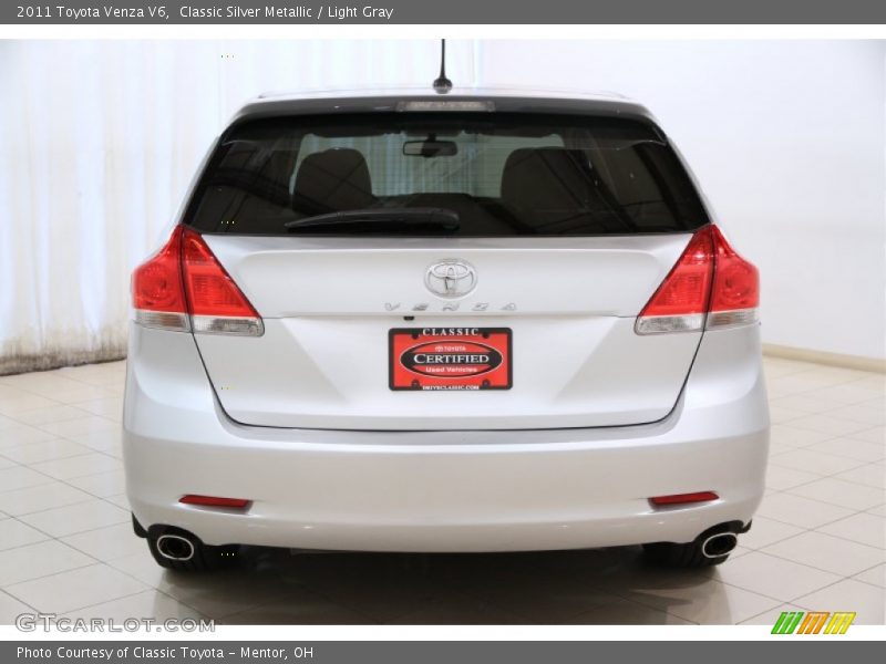 Classic Silver Metallic / Light Gray 2011 Toyota Venza V6