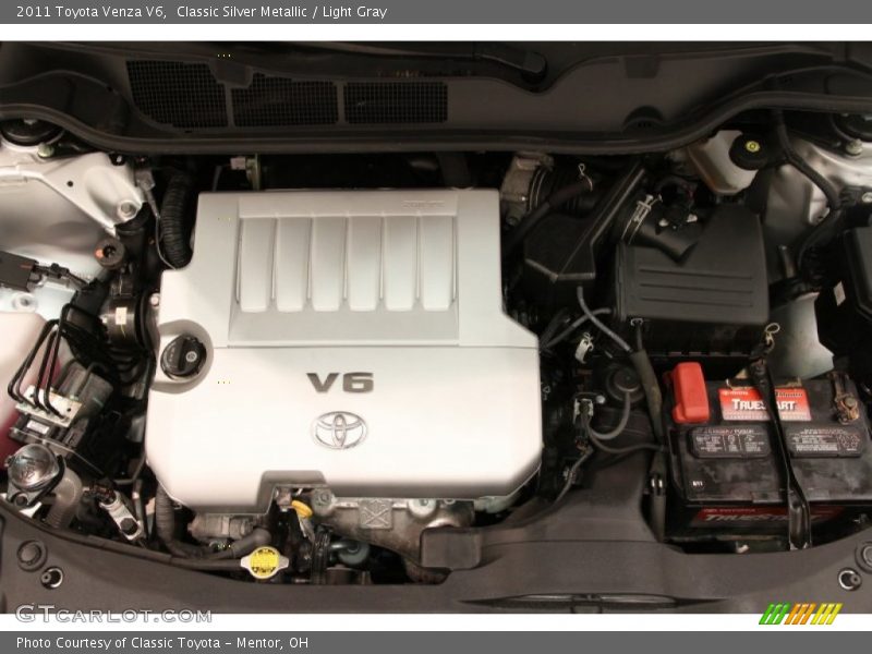 Classic Silver Metallic / Light Gray 2011 Toyota Venza V6