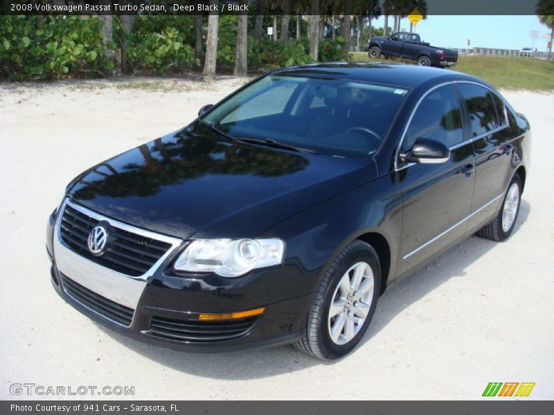 Deep Black / Black 2008 Volkswagen Passat Turbo Sedan