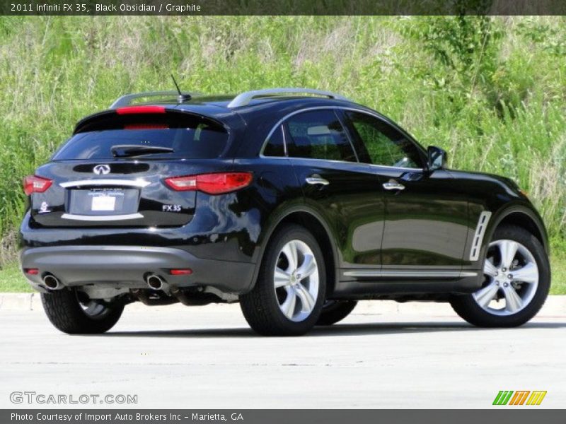 Black Obsidian / Graphite 2011 Infiniti FX 35