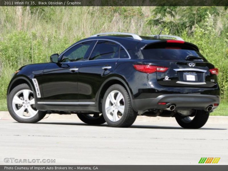 Black Obsidian / Graphite 2011 Infiniti FX 35