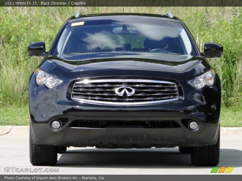 Black Obsidian / Graphite 2011 Infiniti FX 35