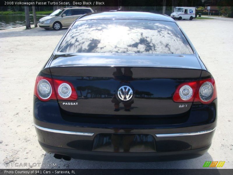 Deep Black / Black 2008 Volkswagen Passat Turbo Sedan
