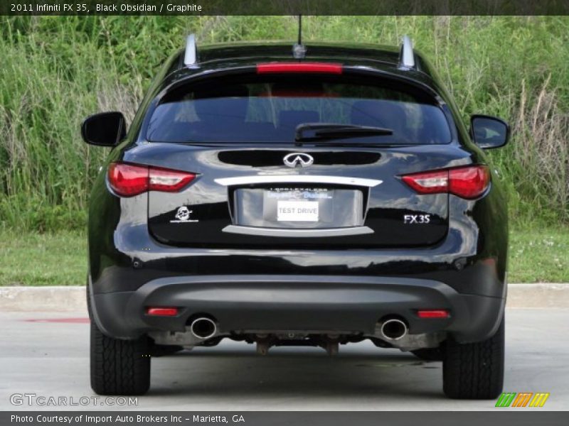 Black Obsidian / Graphite 2011 Infiniti FX 35