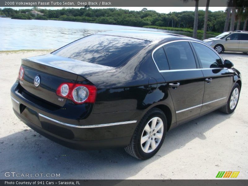 Deep Black / Black 2008 Volkswagen Passat Turbo Sedan