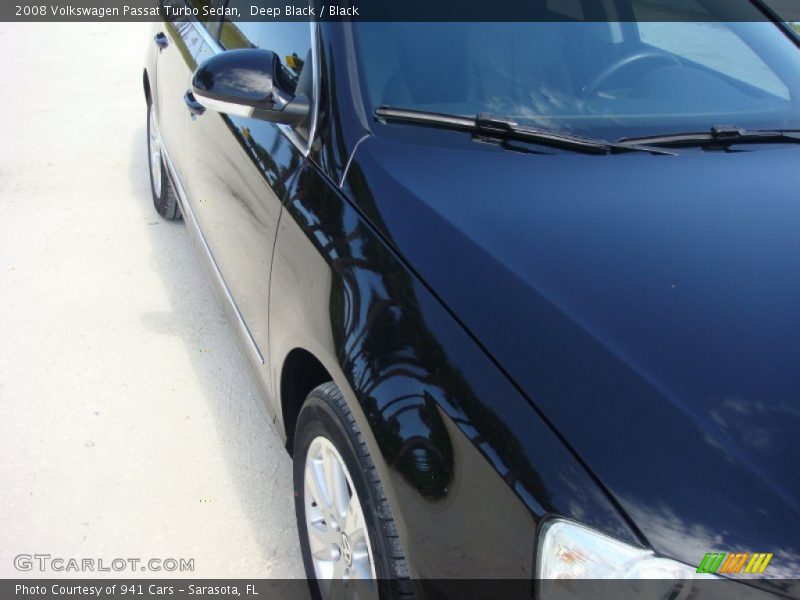 Deep Black / Black 2008 Volkswagen Passat Turbo Sedan