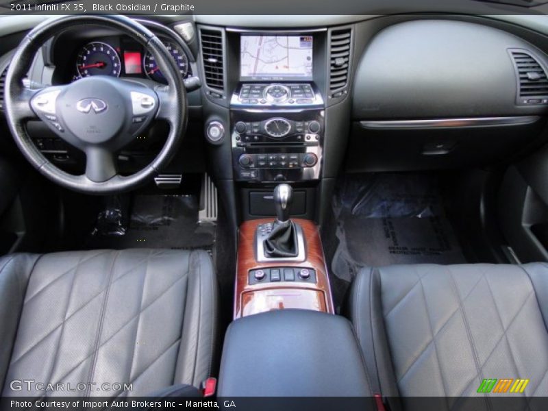 Black Obsidian / Graphite 2011 Infiniti FX 35