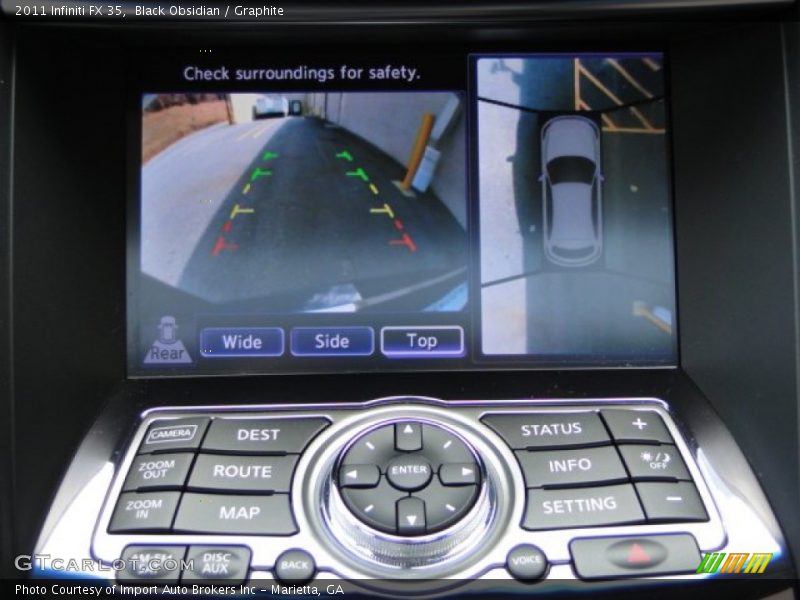 Black Obsidian / Graphite 2011 Infiniti FX 35