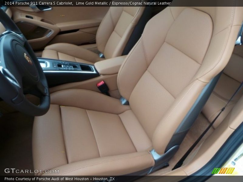Front Seat of 2014 911 Carrera S Cabriolet