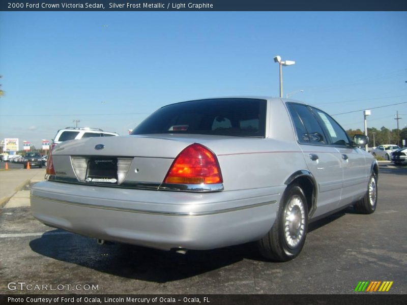 Silver Frost Metallic / Light Graphite 2000 Ford Crown Victoria Sedan