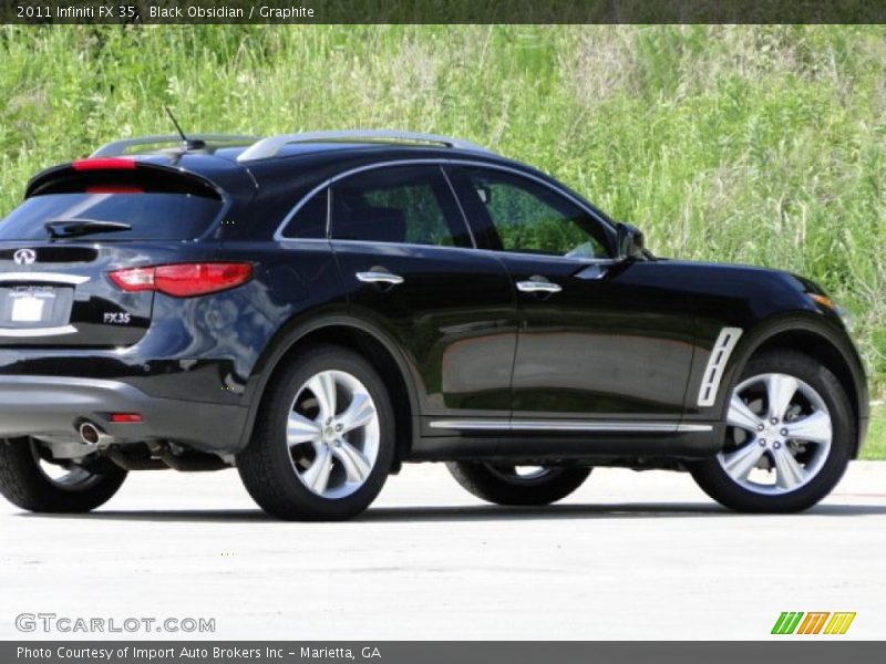 Black Obsidian / Graphite 2011 Infiniti FX 35