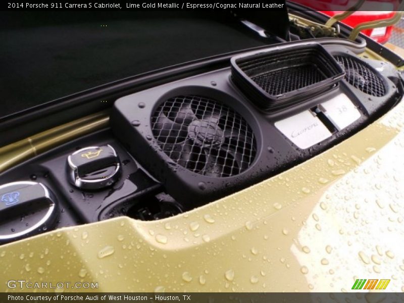  2014 911 Carrera S Cabriolet Engine - 3.8 Liter DFI DOHC 24-Valve VarioCam Plus Flat 6 Cylinder