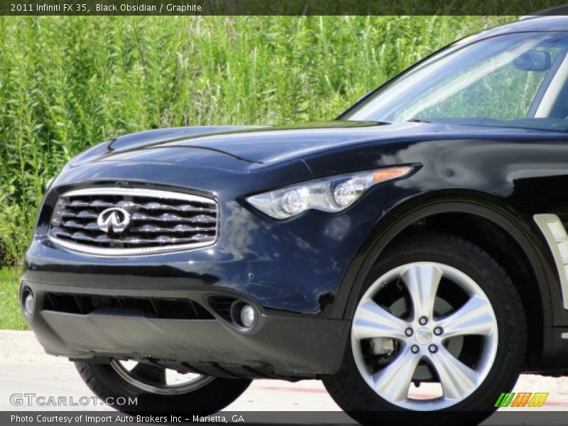 Black Obsidian / Graphite 2011 Infiniti FX 35