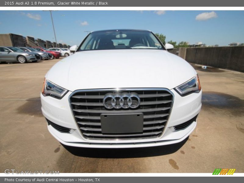 Glacier White Metallic / Black 2015 Audi A3 1.8 Premium