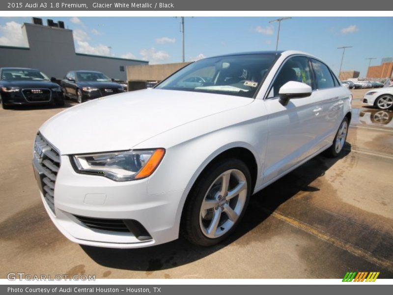 Glacier White Metallic / Black 2015 Audi A3 1.8 Premium