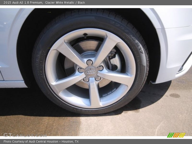 Glacier White Metallic / Black 2015 Audi A3 1.8 Premium